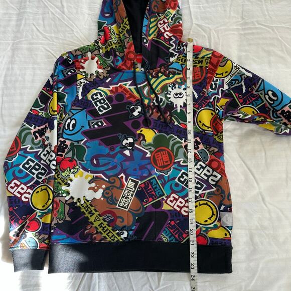 Nintendo Tokyo Limited Edition Crossing Splatoon Hoodie Parka Unisex Size S - Picture 7 of 8